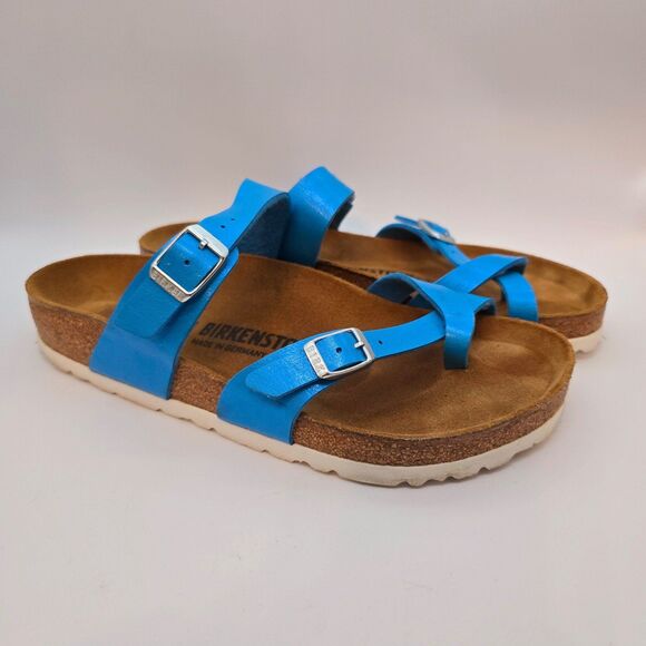 Birkenstock Mayari Graceful Ocean Sandals Womens Size 39 - Picture 4 of 9